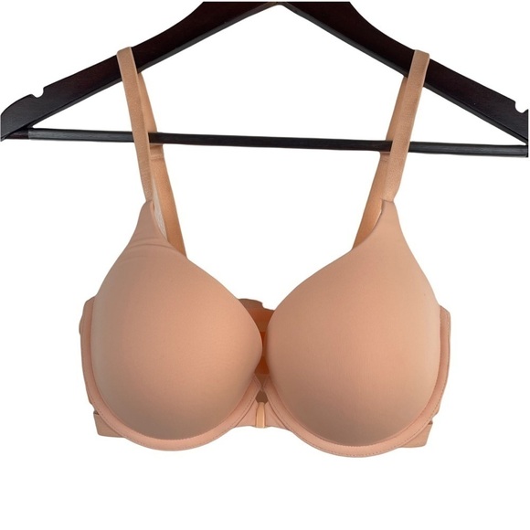 Victoria’s Secret T-Shirt Push-up Bra Size 34D Sheer Back - Picture 3 of 9